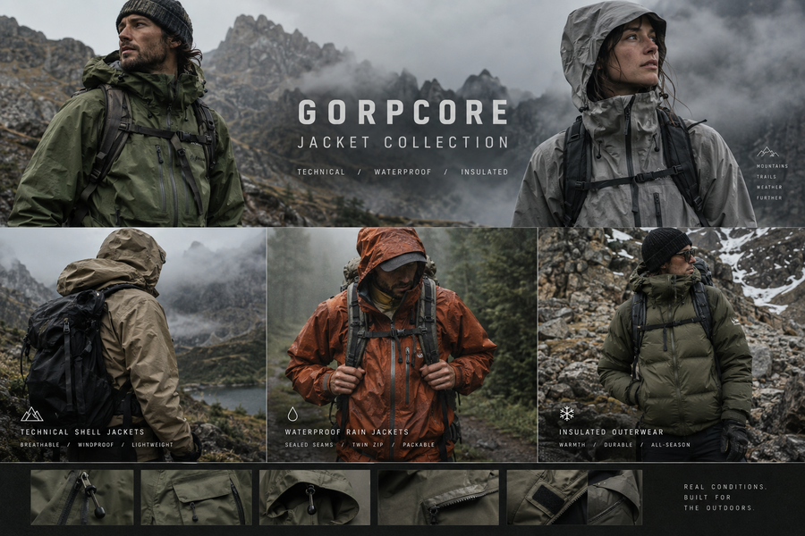 GORPCORE JACKETS