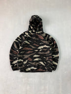 CAMOU MILITARY HOODIE - M