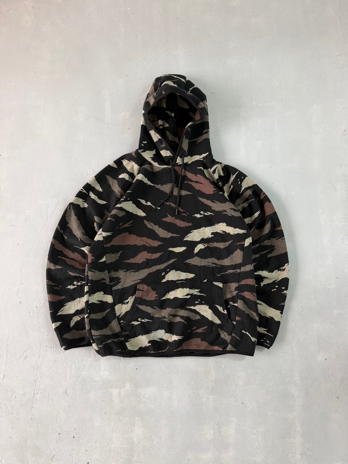 CAMOU MILITARY HOODIE - M