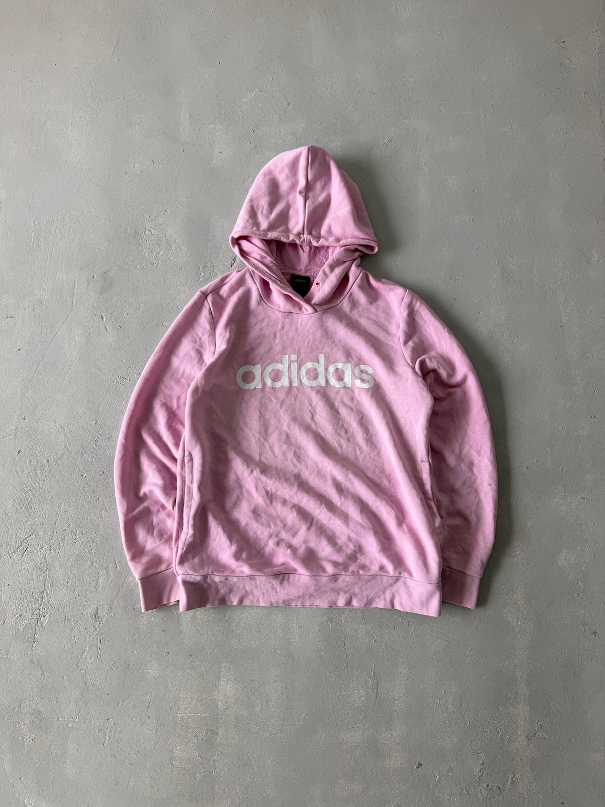 ADIDAS SPELL OUT HOODIE - M