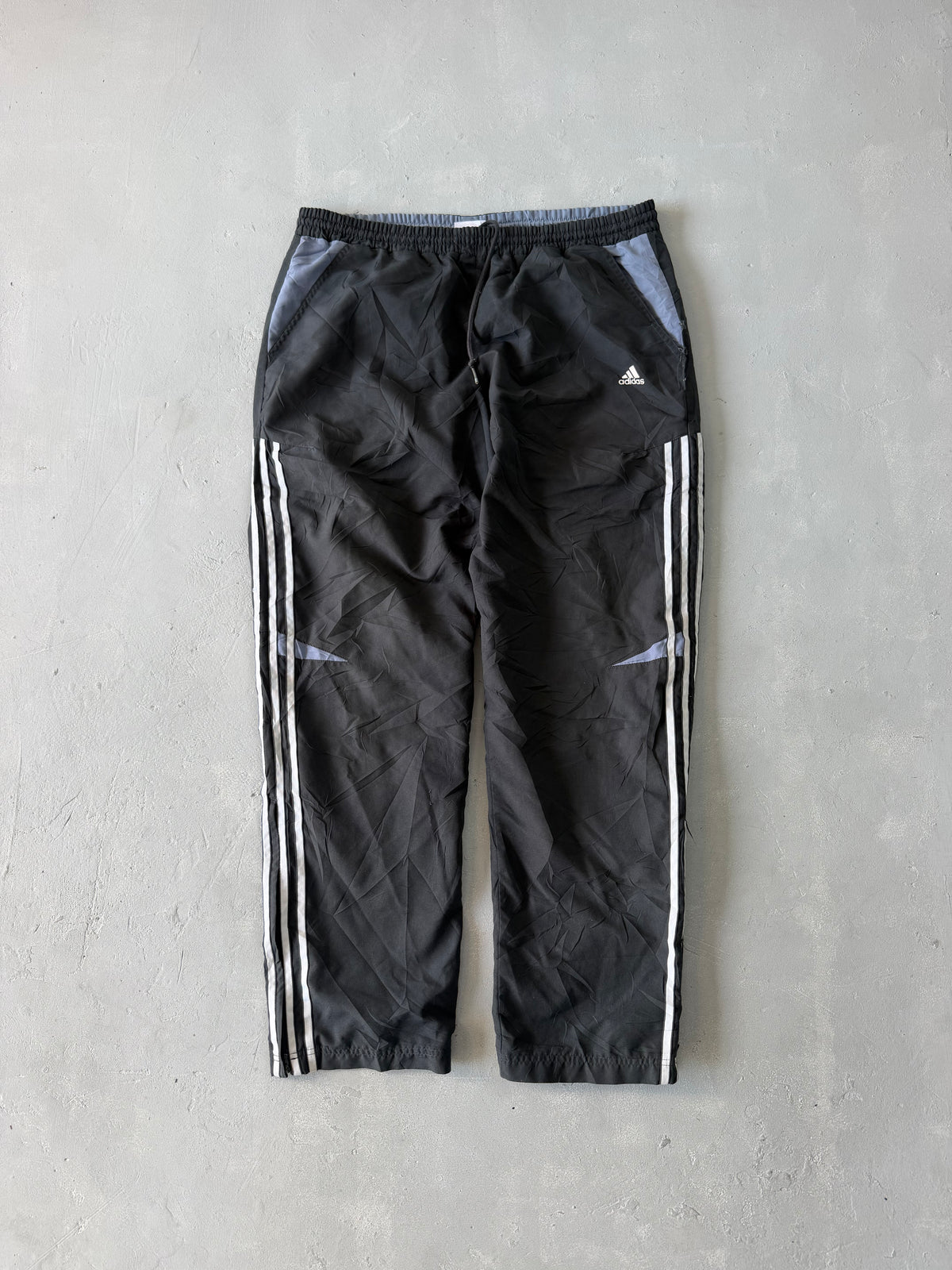 ADIDAS STRIPED TRACK PANT - L