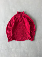 QUECHUA 1/4 FLEECE JACKET - L
