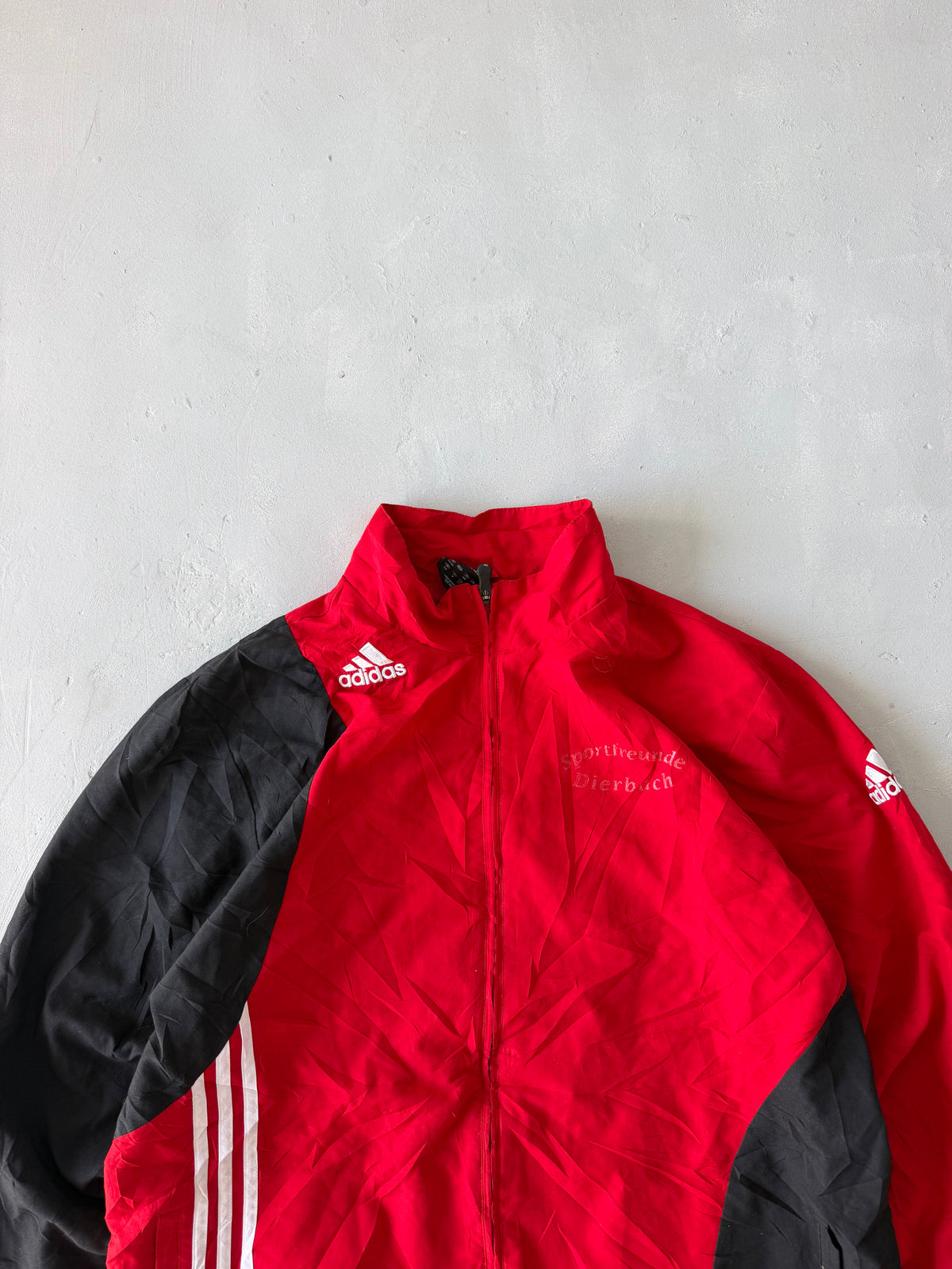 ADIDAS STRIPED JACKET - XL