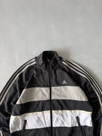 ADIDAS STRIPED JACKET - M