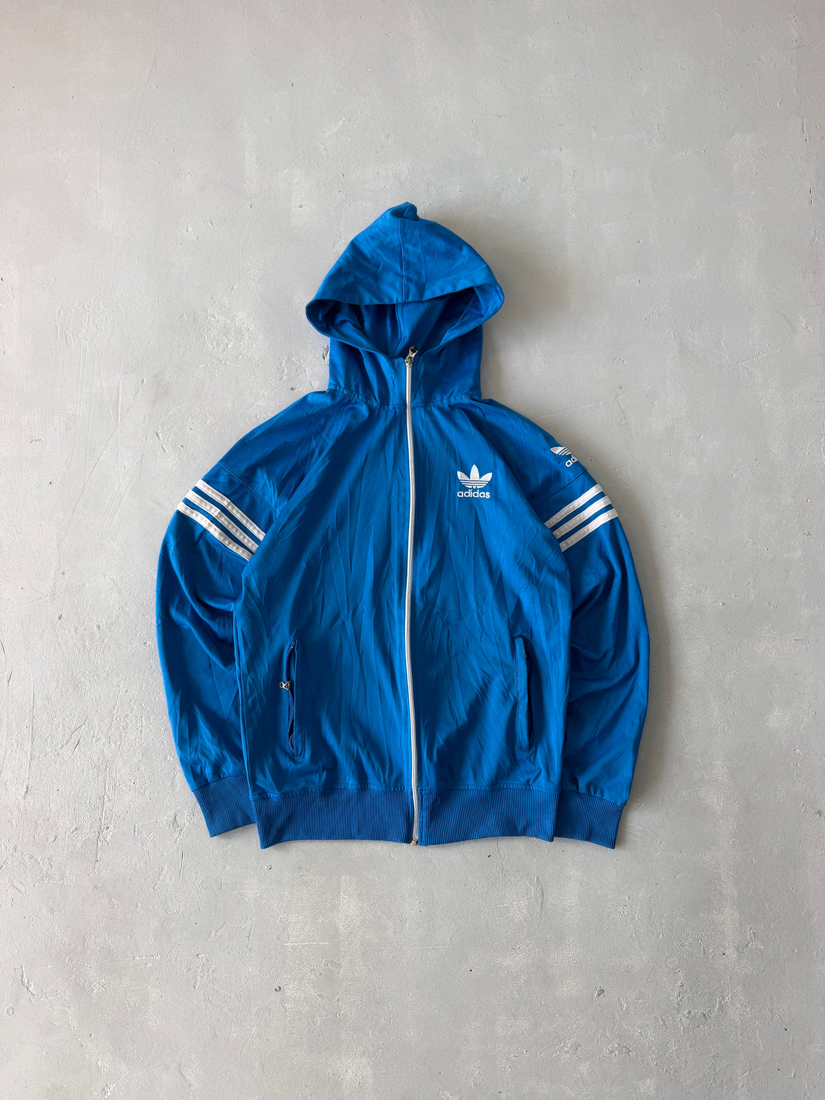 ADIDAS STRIPED JACKET - M