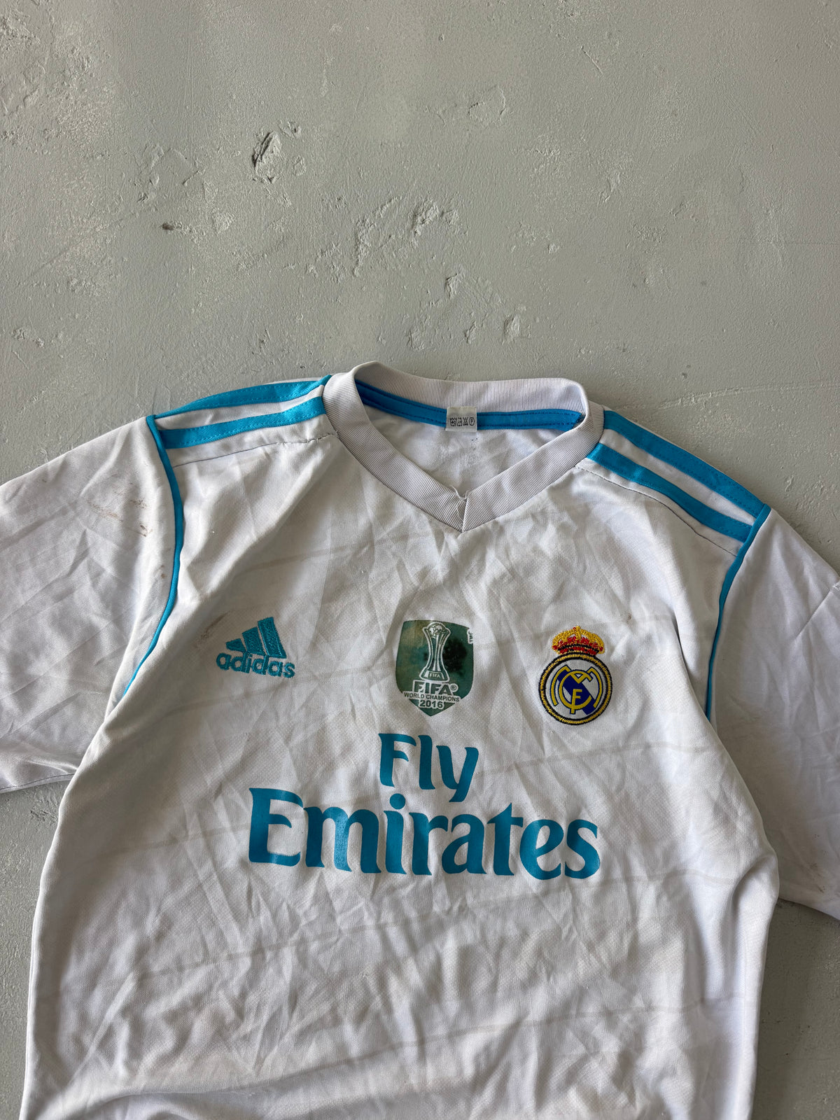 ADIDAS REAL MADRID JERSEY - XS