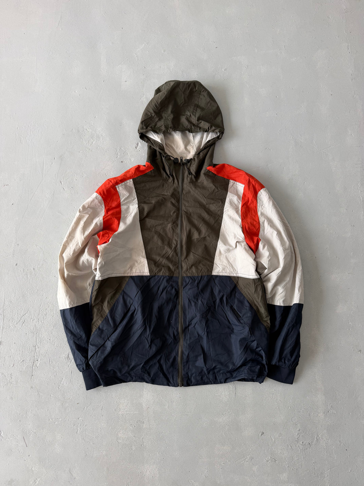 VINTAGE STYLE HOODED JACKET -
