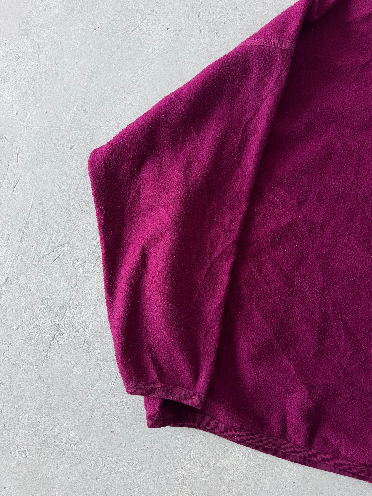 ADIDAS FLEECE 1/4 JACKET -