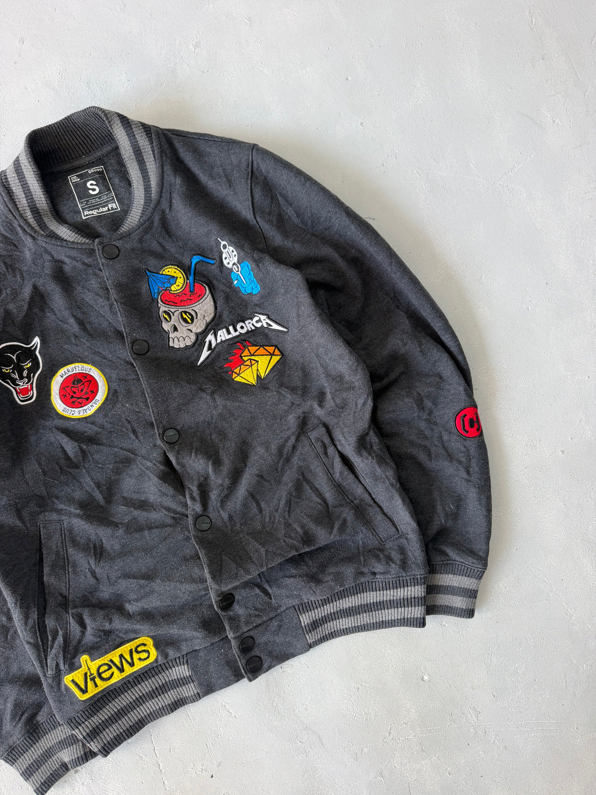 VINTAGE VARSITY JACKET - M