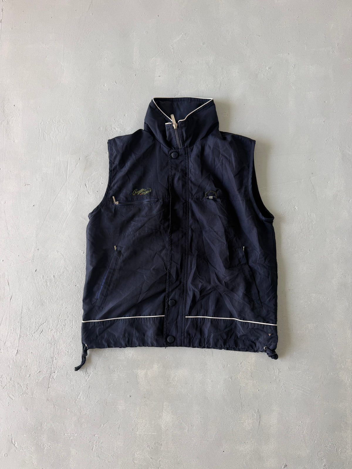 CROCODILE VEST JACKET - M