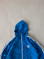 ADIDAS HOODED JACKET - M