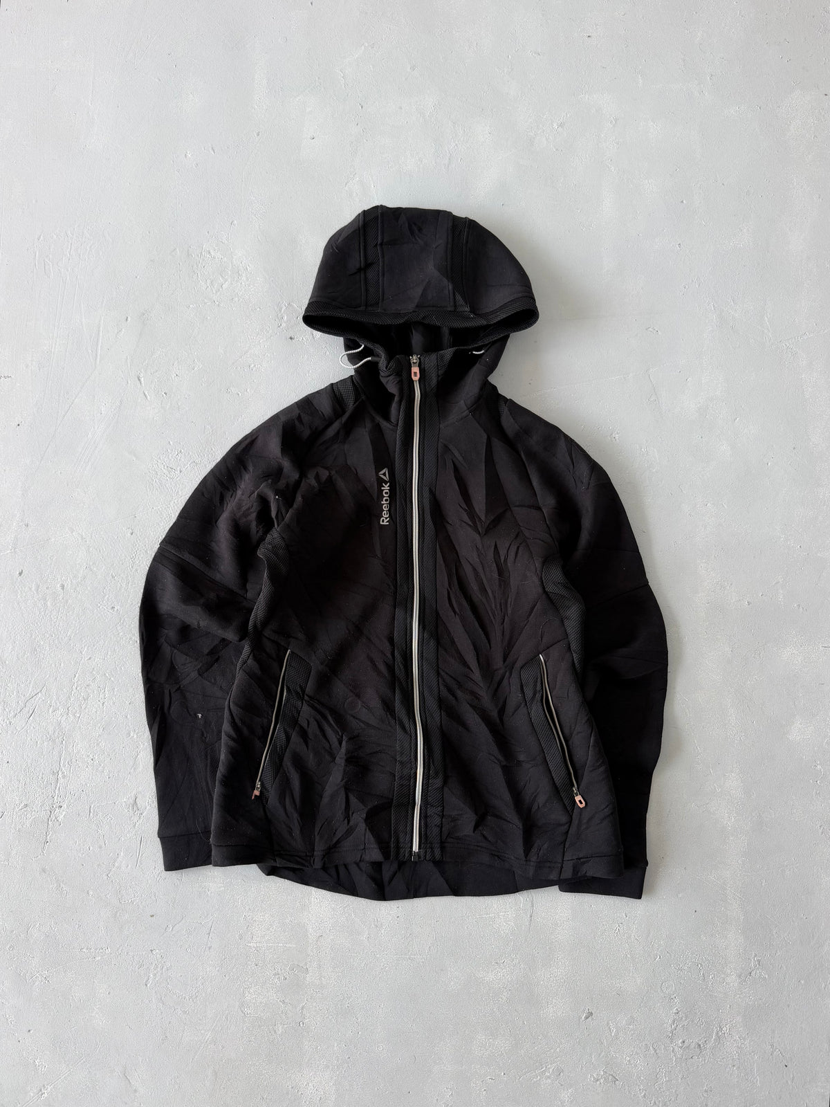 VINTAGE  REEBOK HOODED JACKET -