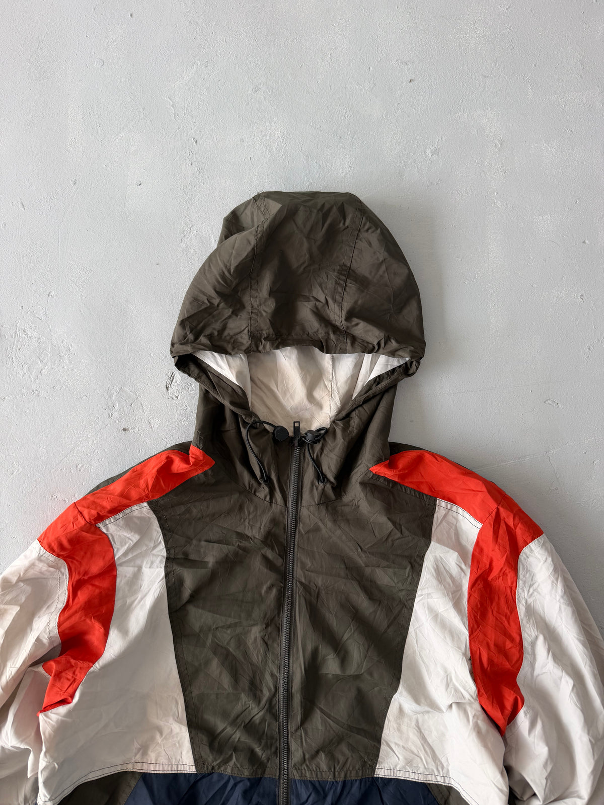 VINTAGE STYLE HOODED JACKET -