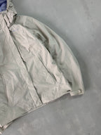 QUECHUA HOODED HIKING JACKET - S