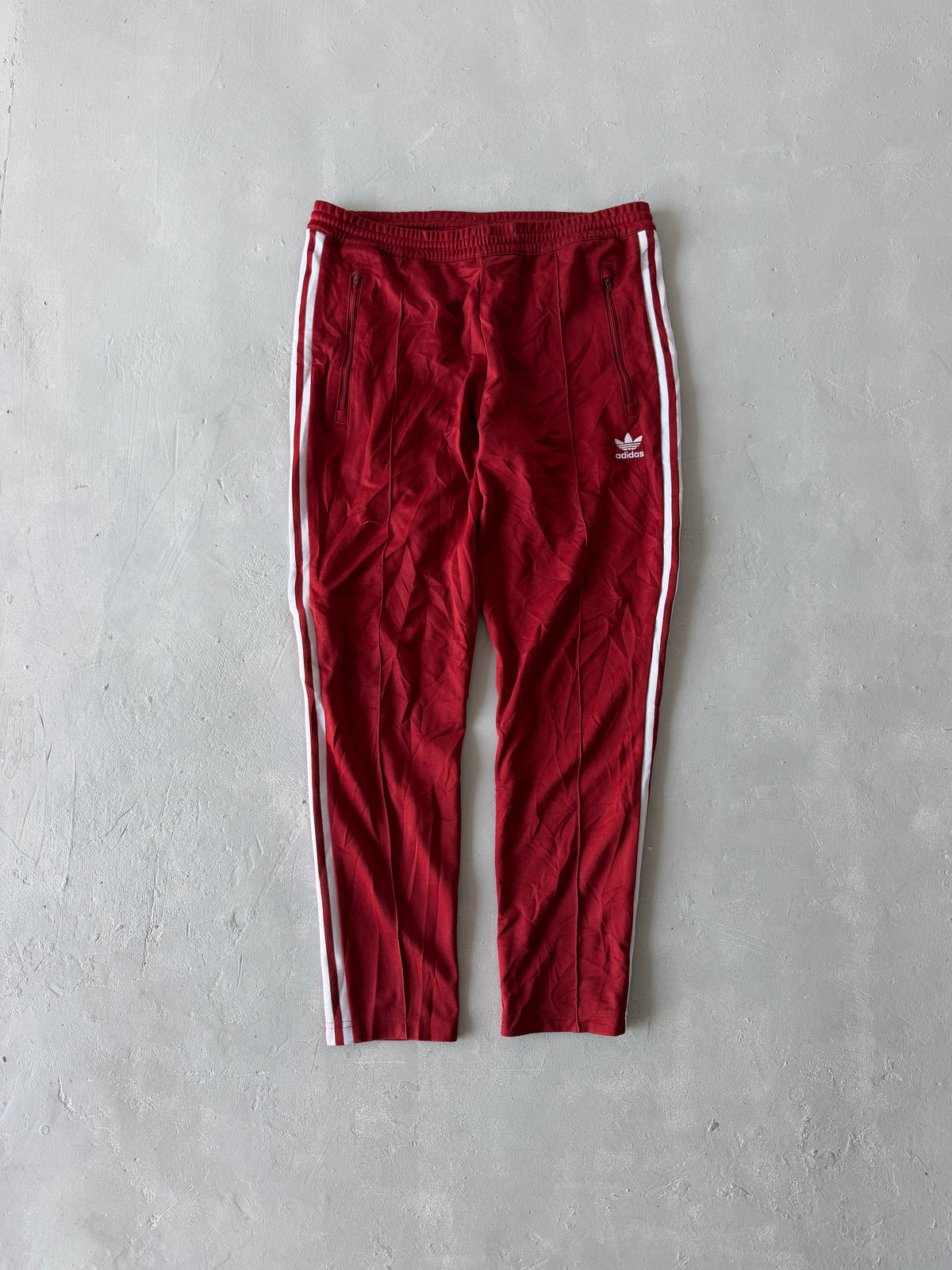 ADIDAS ORGINALS STRIPED TRACK PANT - L