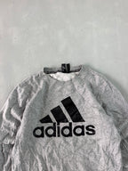 ADIDAS BIG LOGO SWEATSHIRT - M