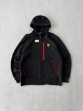 VINTAGE HOODED FERRARI JACKET - XL