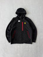 VINTAGE HOODED FERRARI JACKET - XL