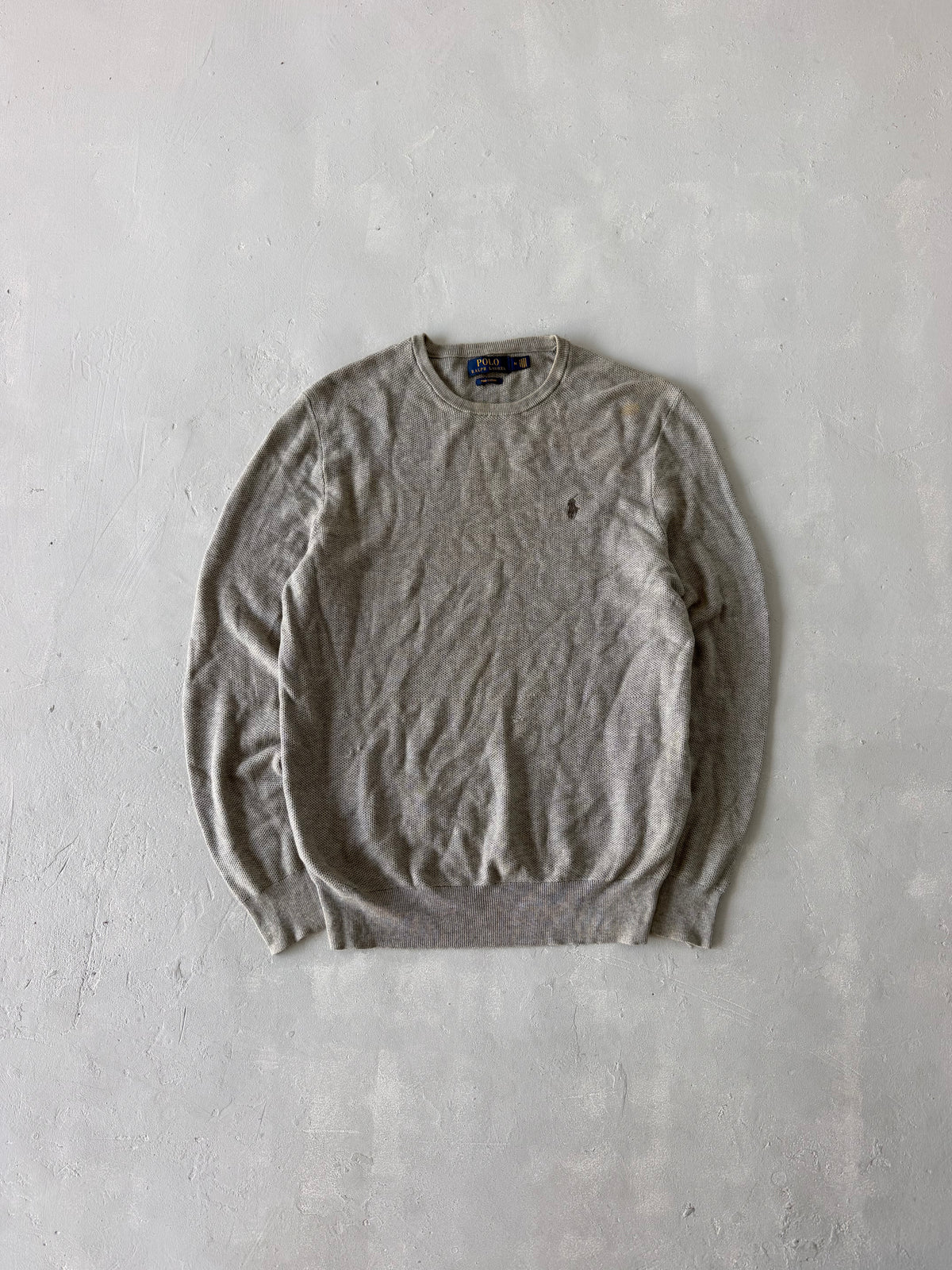 RALPH LAUREN KNIT SWEATER -
