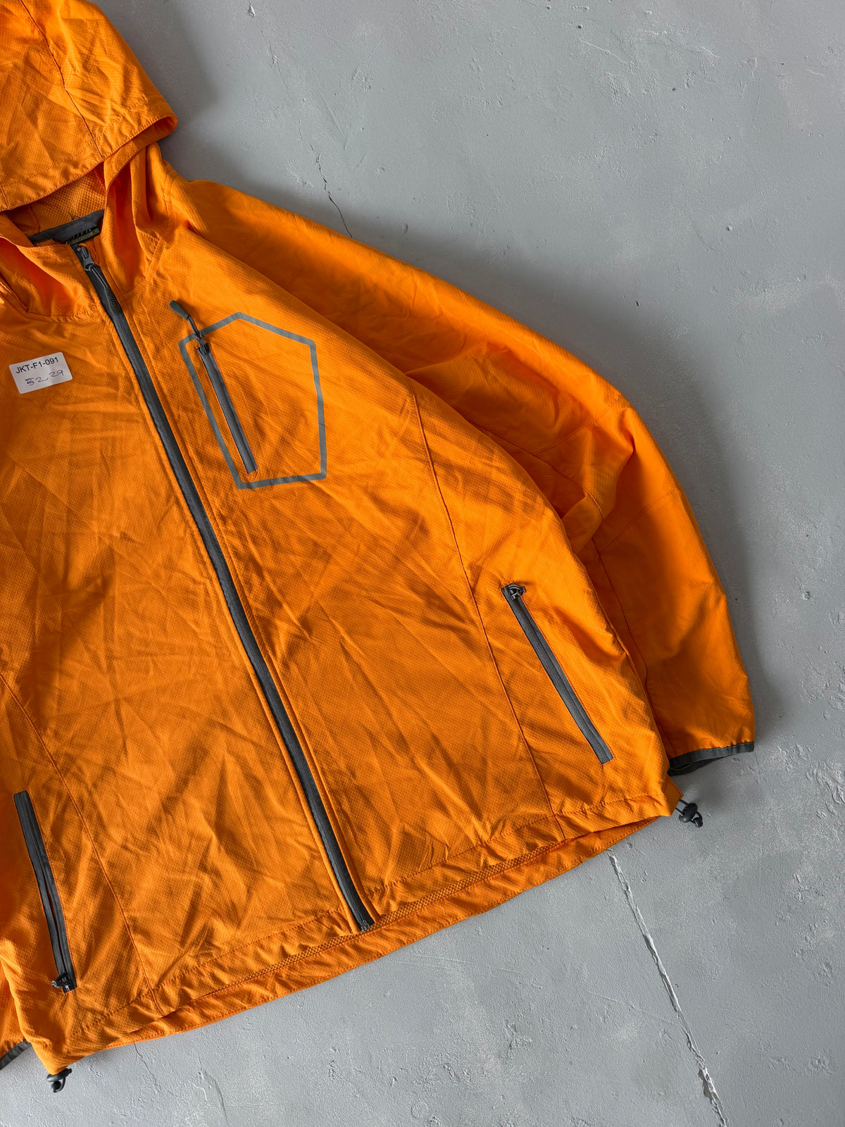 HOODED HIKING JACKET - XL