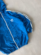 ADIDAS HOODED JACKET - M