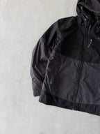 QUECHUA HOODED HIKING JACKET -