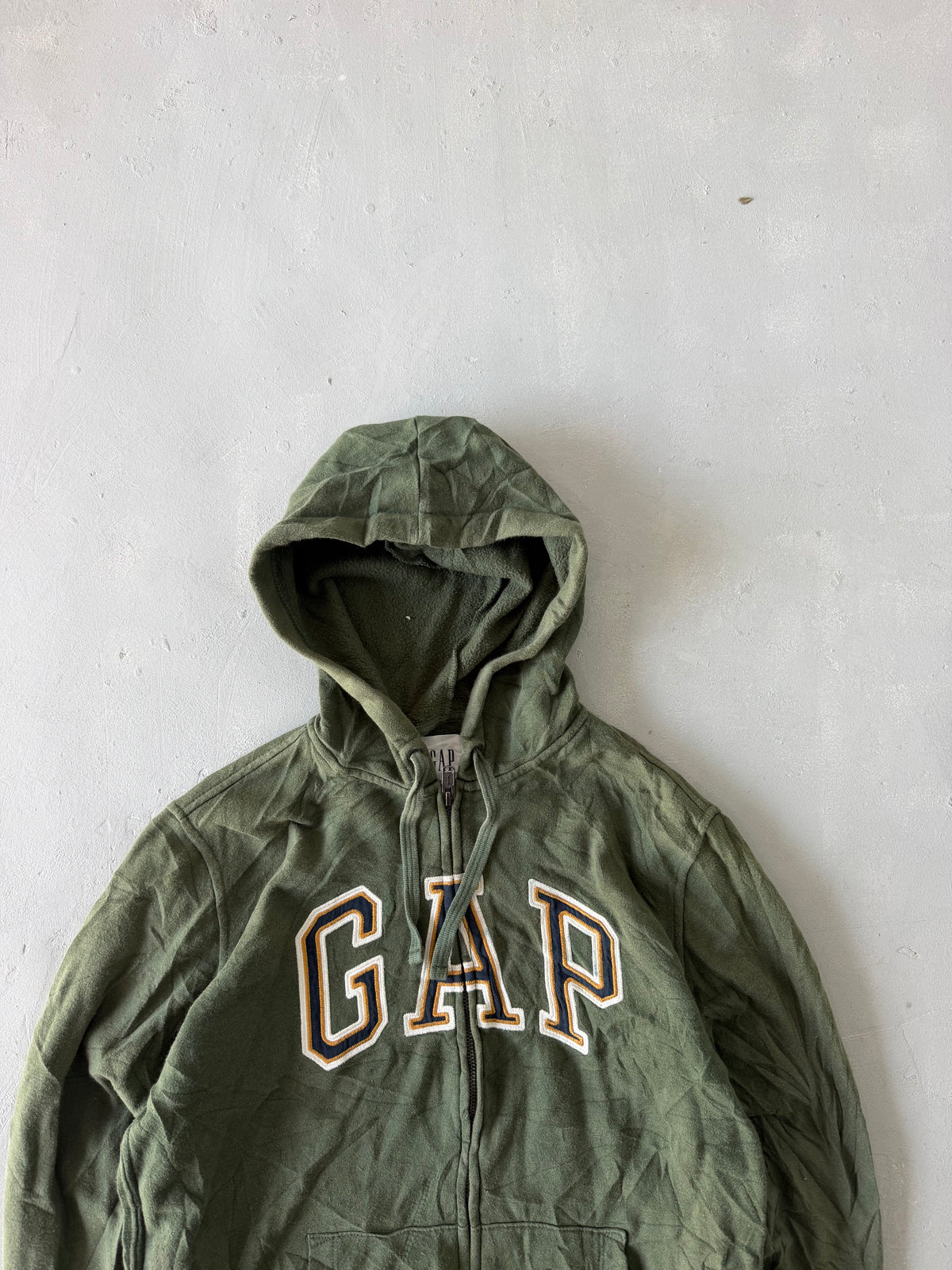 VINTAGE GAP ZIPPER HOODIE - M
