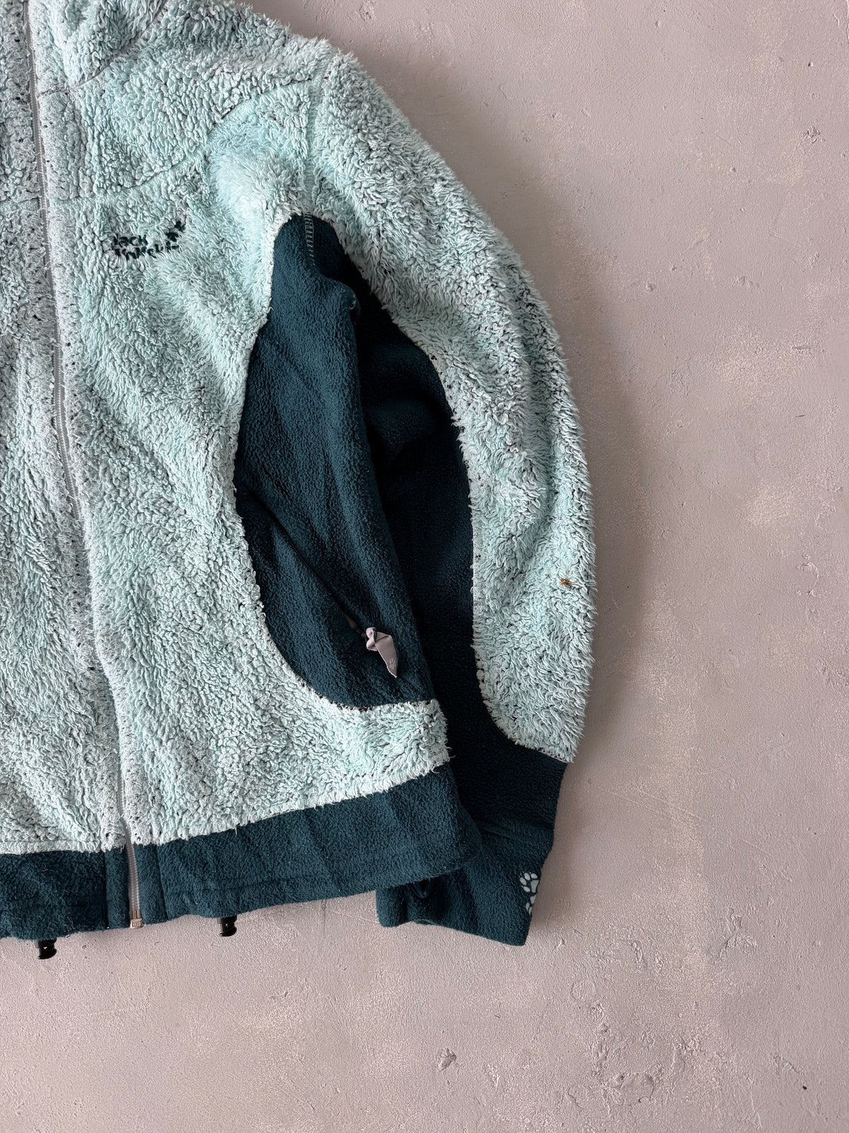 JACK WOLFSKIN HOODED FLEECE -