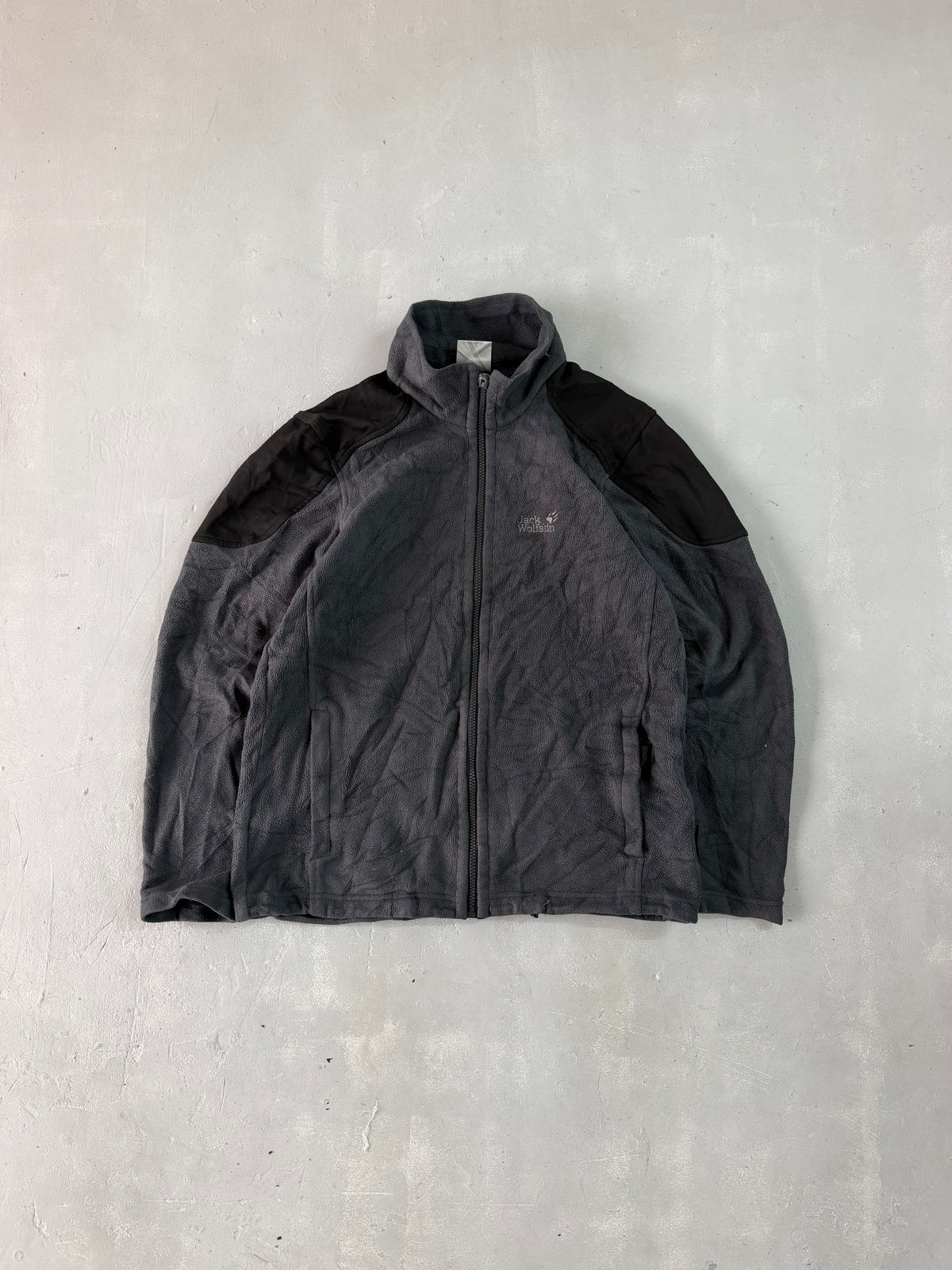 JACK WOLFSKIN FLEECE JACKET -  M