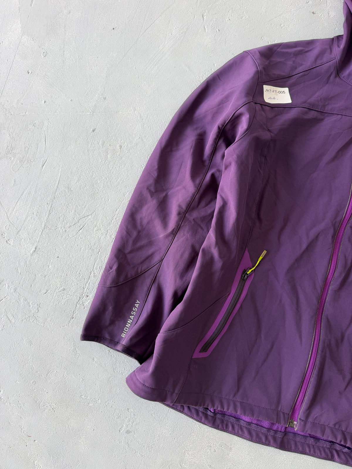 QUACHUA HOODED HIKING JACKET - M