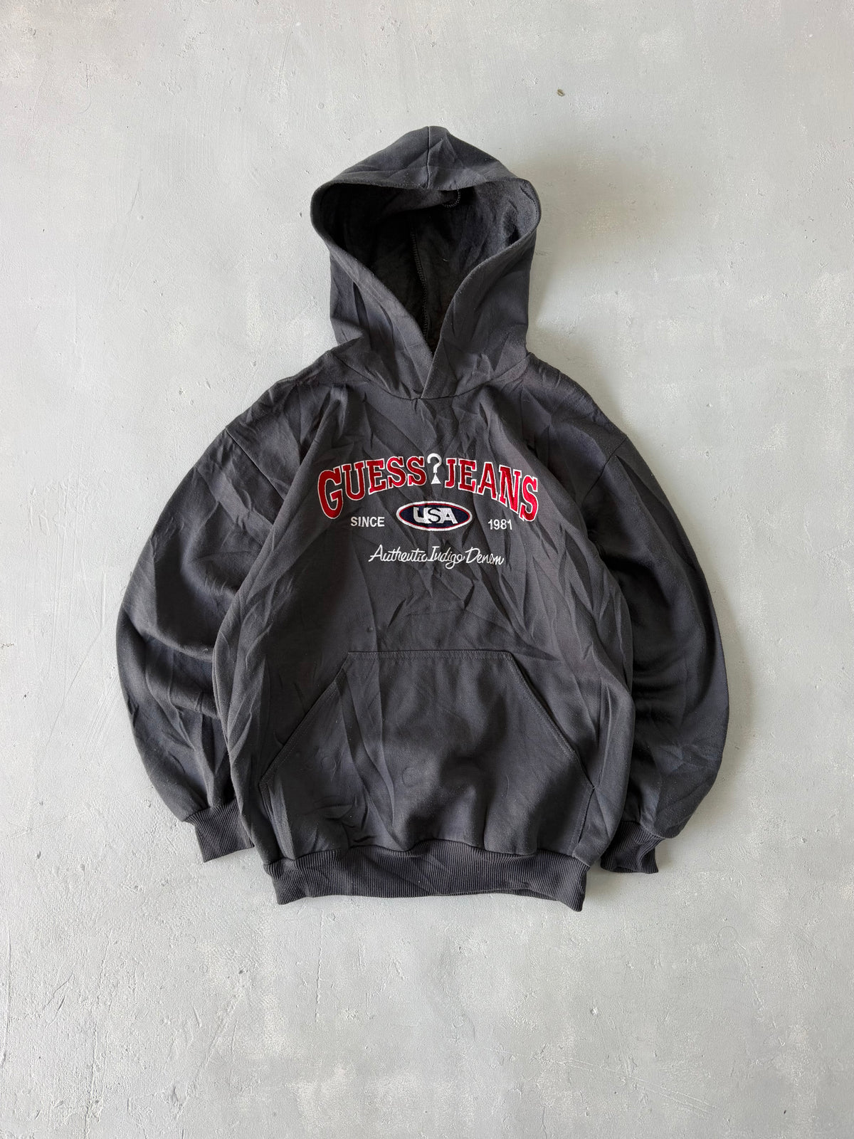 GUESS JEANS HOODIE - M