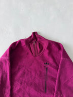 ADIDAS FLEECE 1/4 JACKET -