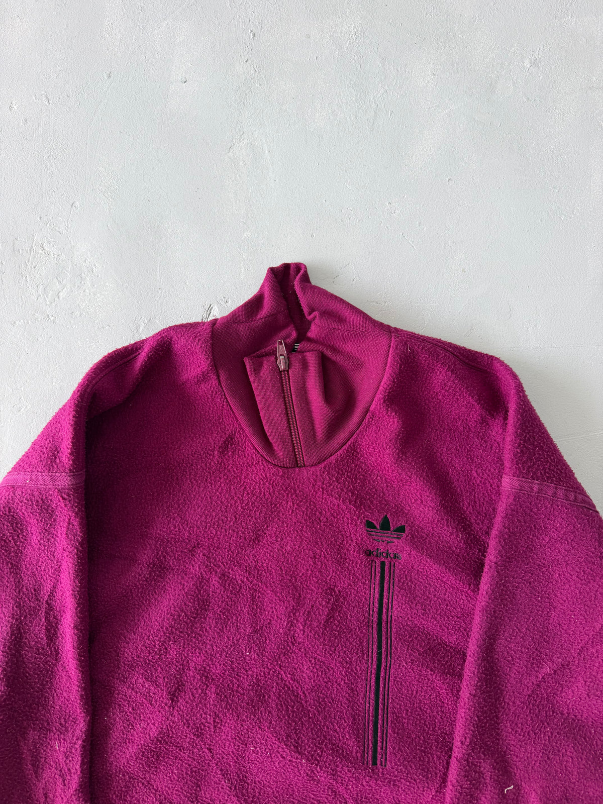 ADIDAS FLEECE 1/4 JACKET -