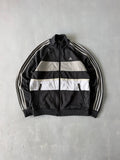 ADIDAS STRIPED JACKET - M