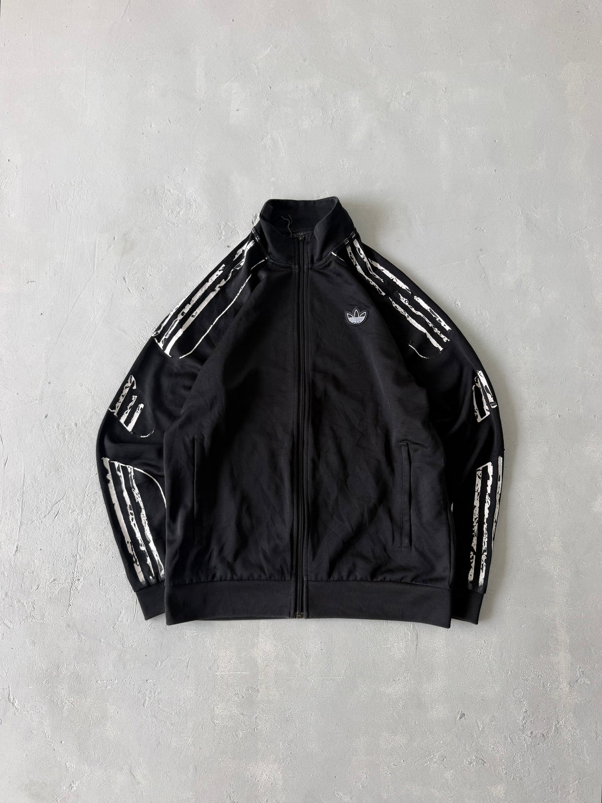 ADIDAS ORGINALS STRIPED JACKET - M