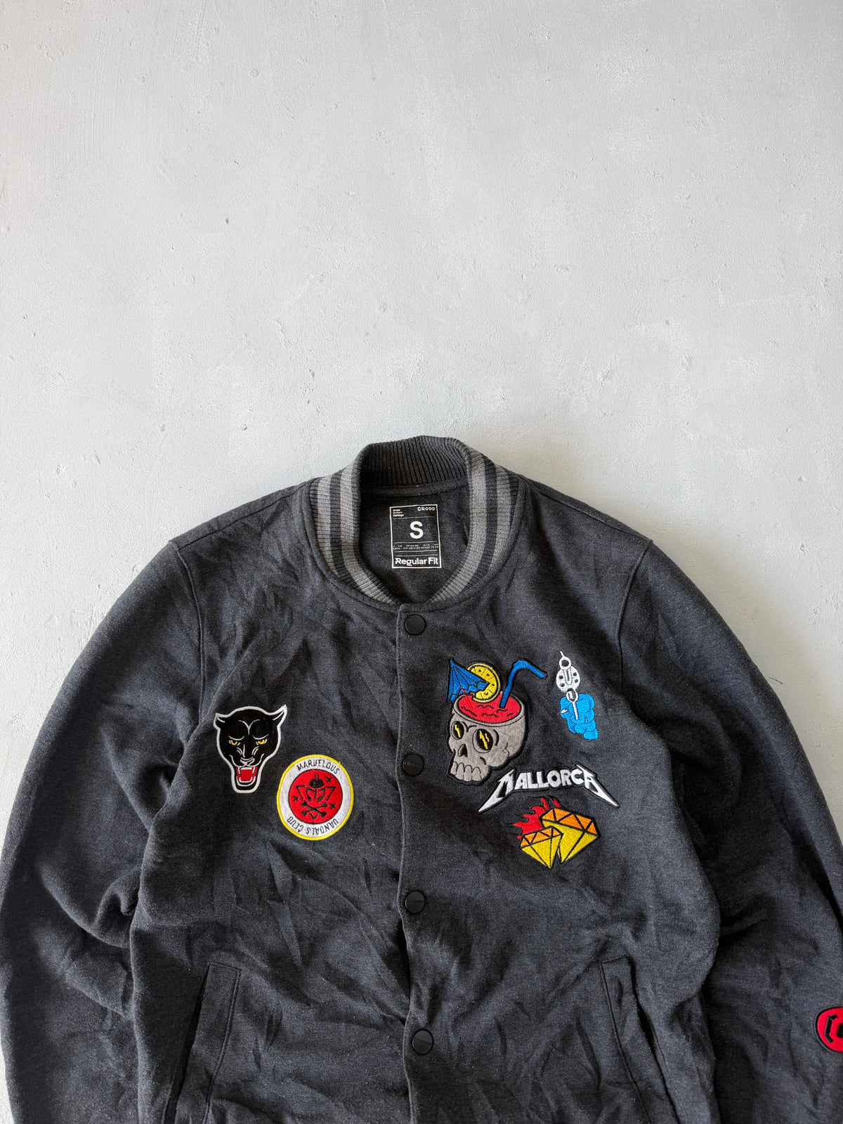 VINTAGE VARSITY JACKET - M