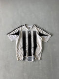 ADIDAS STRIPED TEE - L