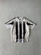 ADIDAS STRIPED TEE - L