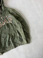 VINTAGE GAP ZIPPER HOODIE - M
