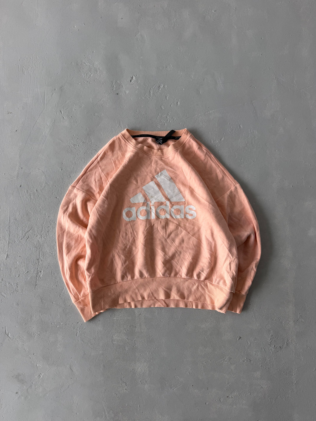 ADIDAS BIG LOGO SWEATSHIRT -