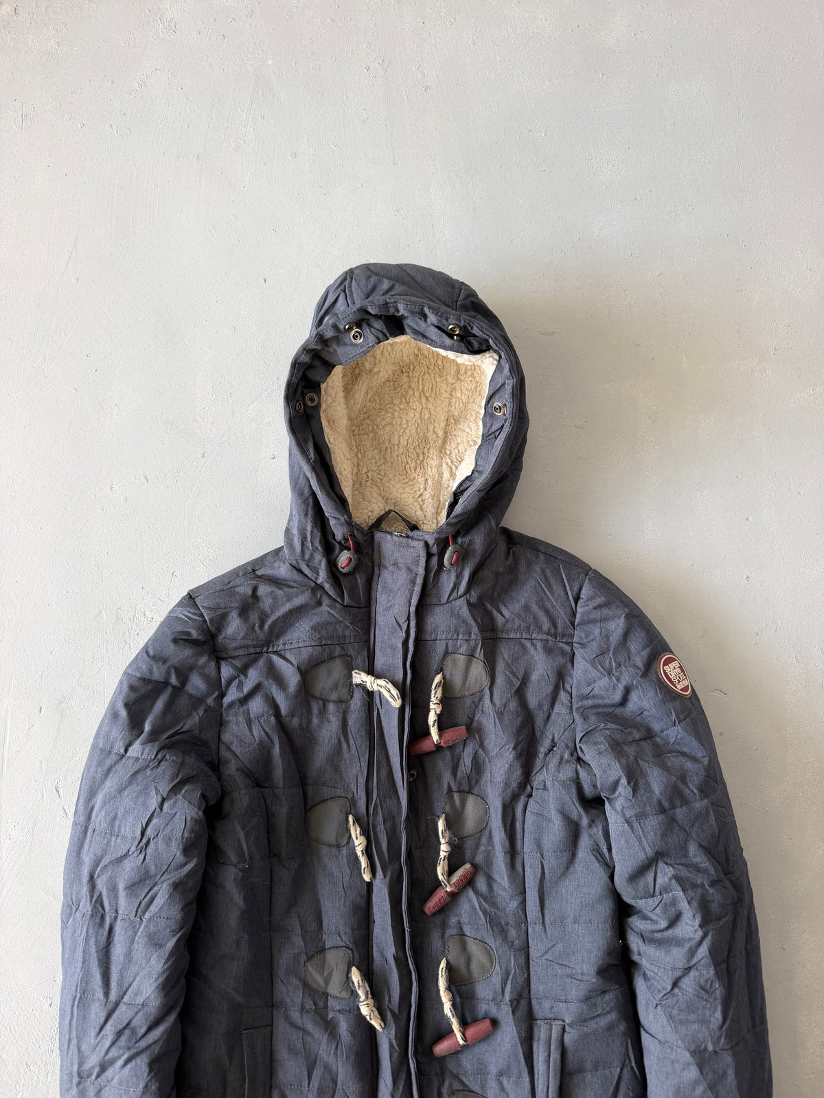 SUPERDRY CHINESE PUFFER JACKET -  S