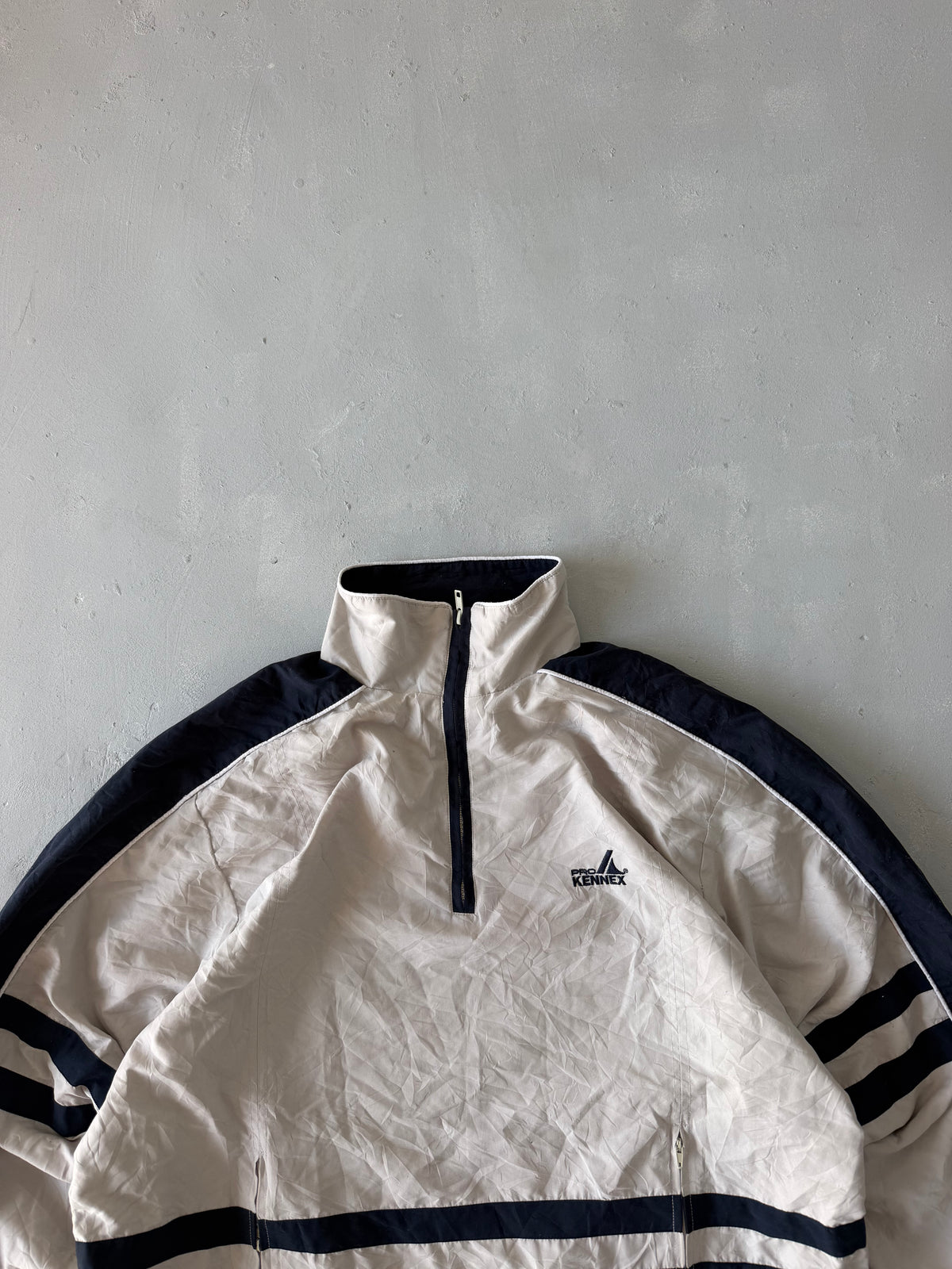 VINTAGE QUARTER ZIP JACKET - XL