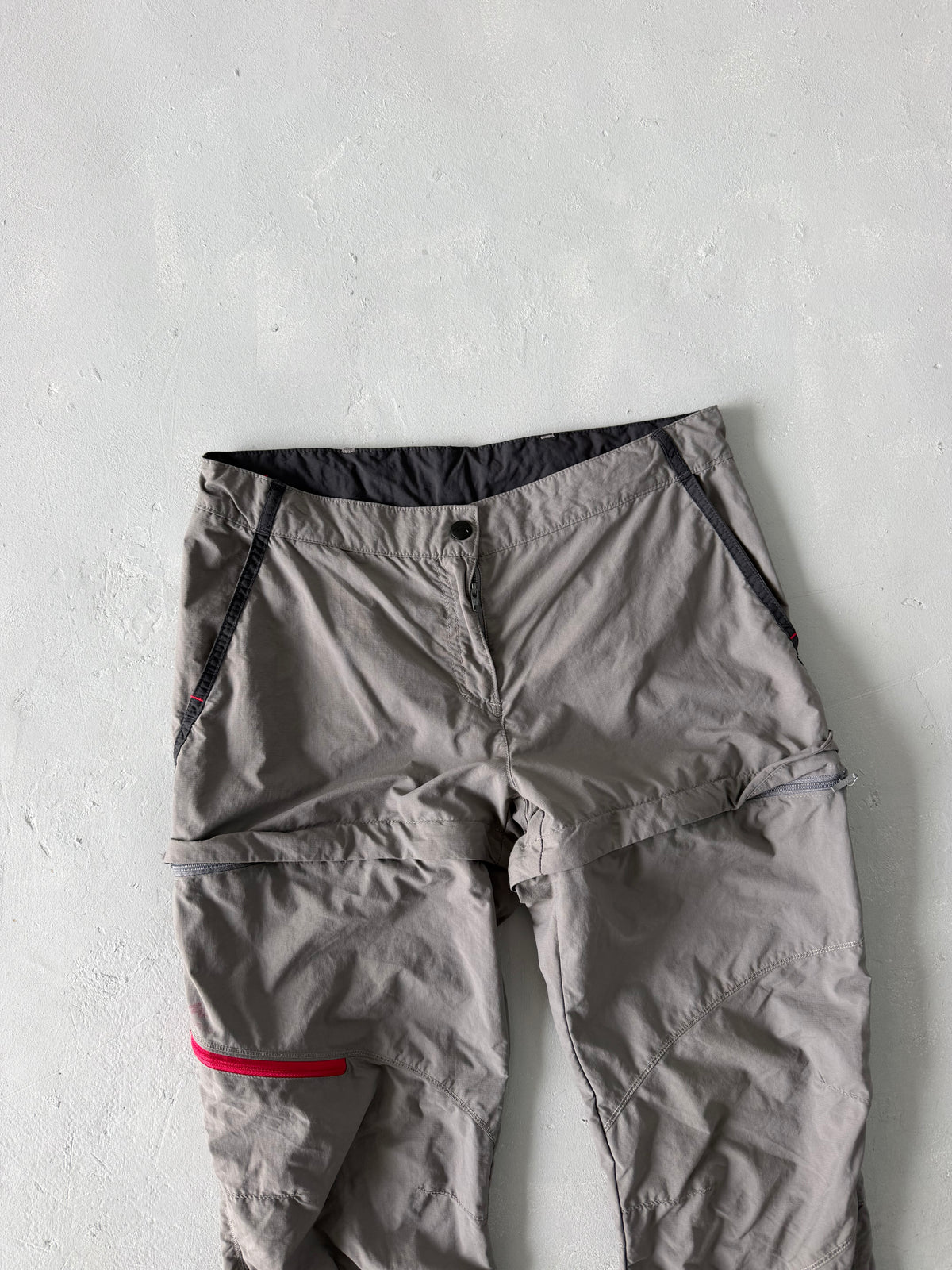 QUECHUA HIKING CONVERTIBLE PANTS - M