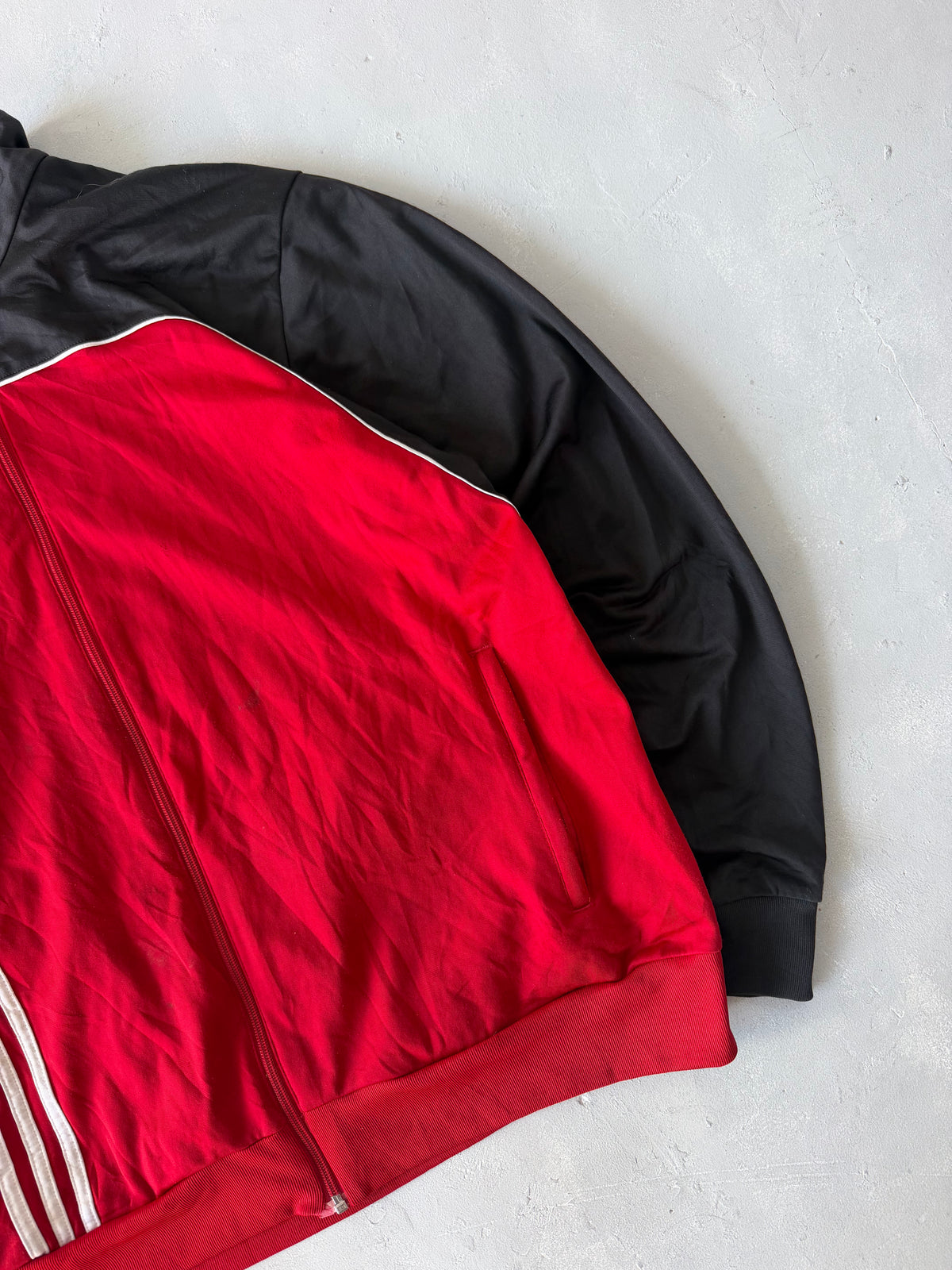 ADIDAS STRIPED JACKET - XL