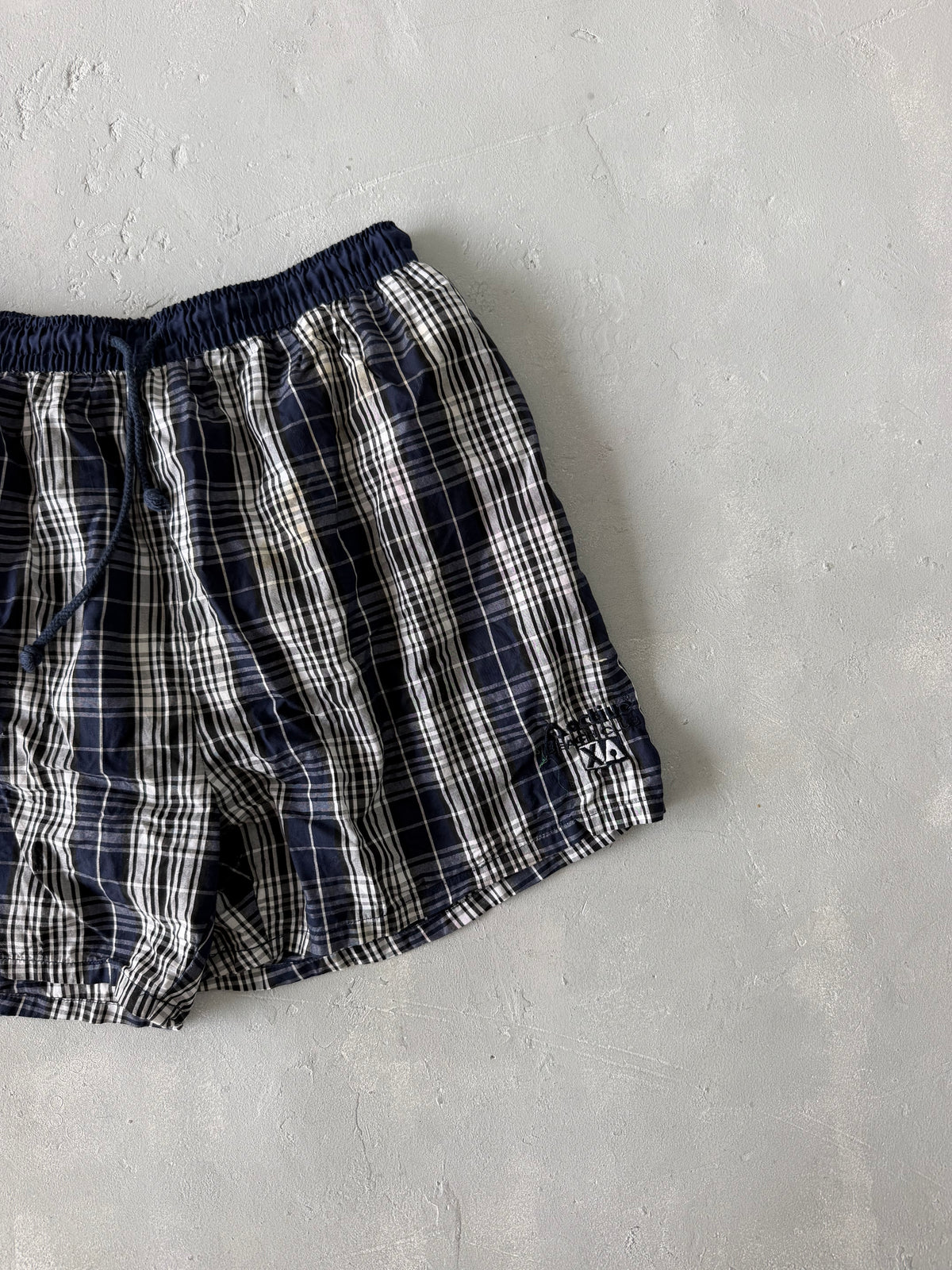 CHECKERD SHORTS - M
