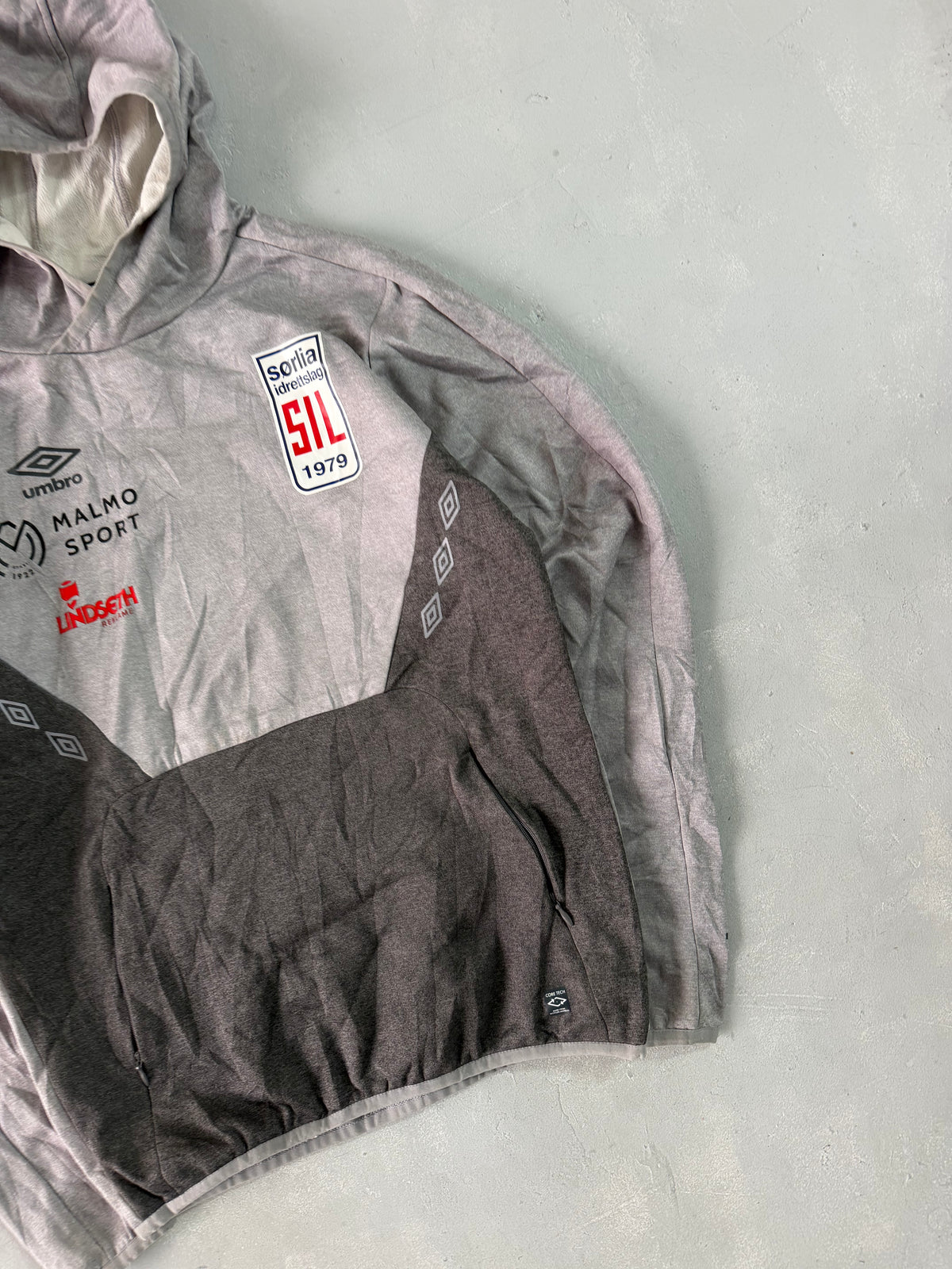 UMBRO DRI FIT HOODIE - XS