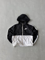 NIKE COLOR BLOCK HOODED JACKET -