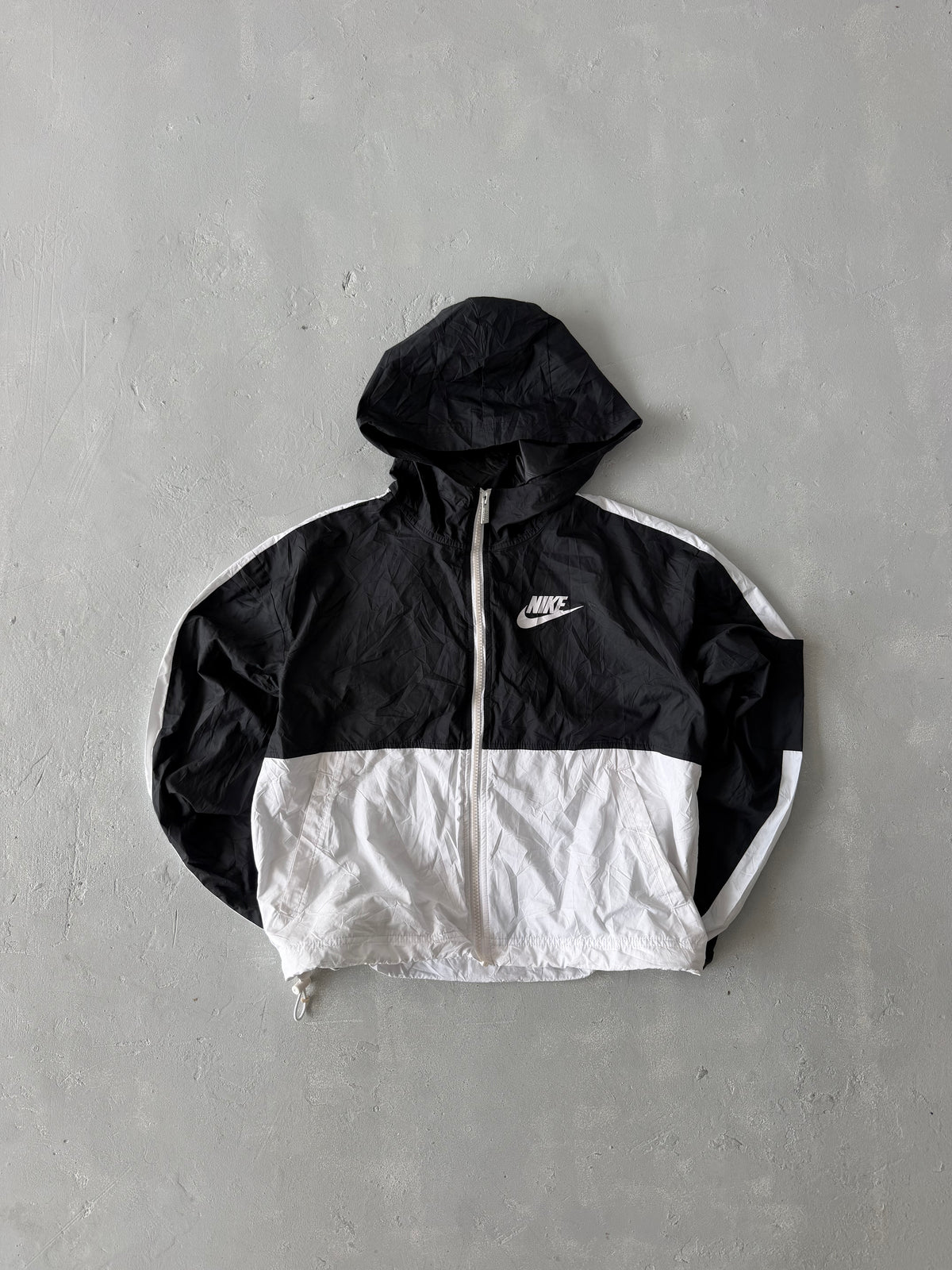 NIKE COLOR BLOCK HOODED JACKET -