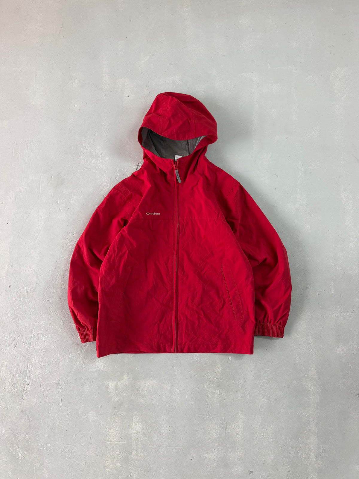 QUECHUA HOODED JACKET - XS