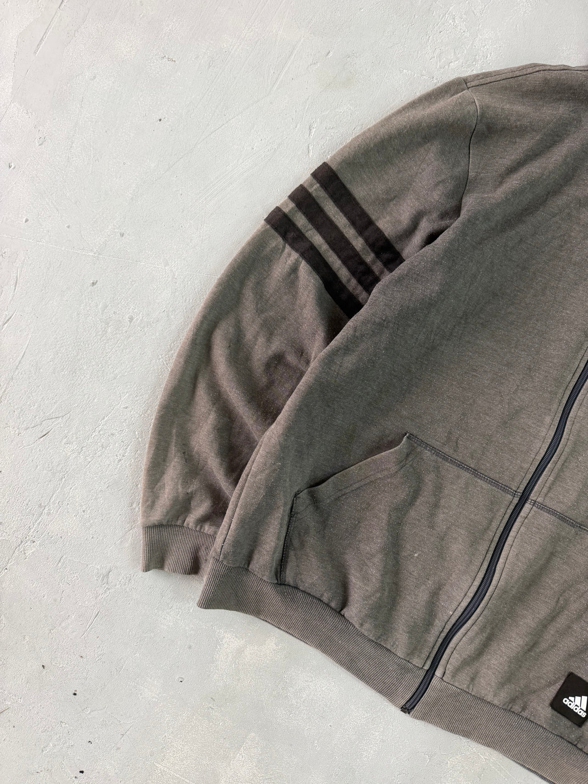 ADIDAS ZIPPER HOODIE - XL